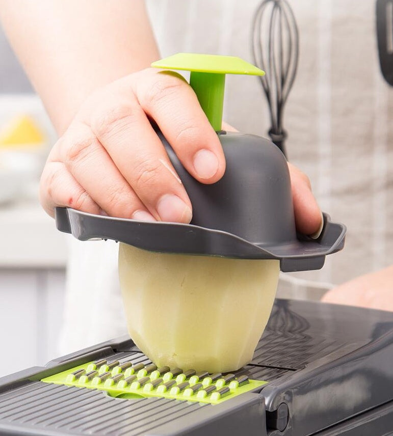 Multifunktionaler Gemüseschneider Home Kitchen Schneiden und Würfeln Obst Artefakt
